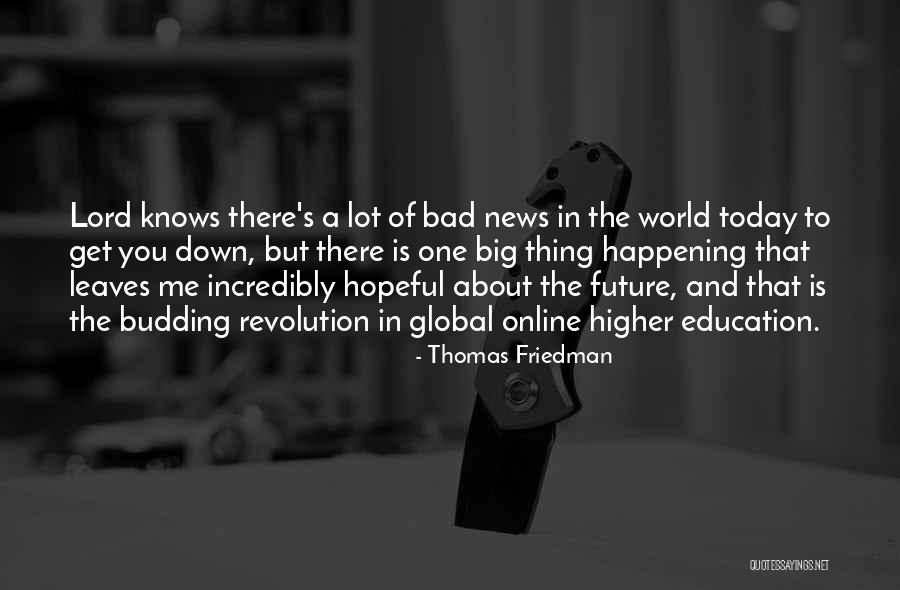 Higher Education Future Quotes By Thomas Friedman