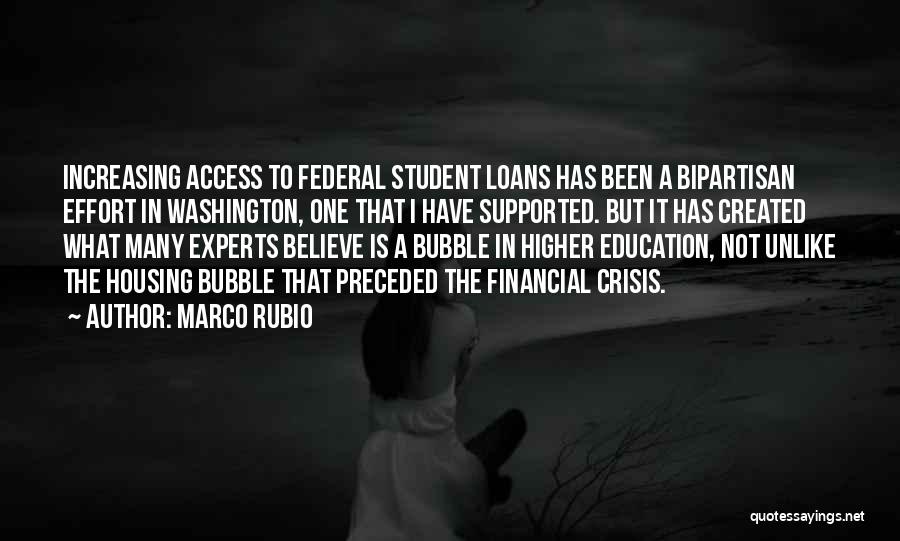 Higher Education Quotes By Marco Rubio