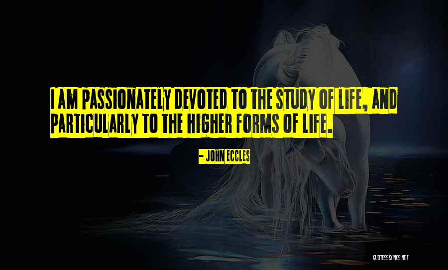 Higher Forms Quotes By John Eccles Higher Forms Quotes By John Eccles