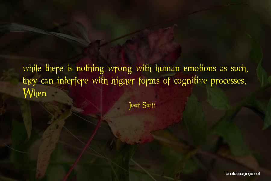 Higher Forms Quotes By Josef Steiff Higher Forms Quotes By Josef Steiff