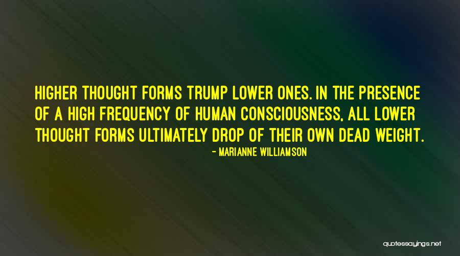 Higher Frequency Quotes By Marianne Williamson