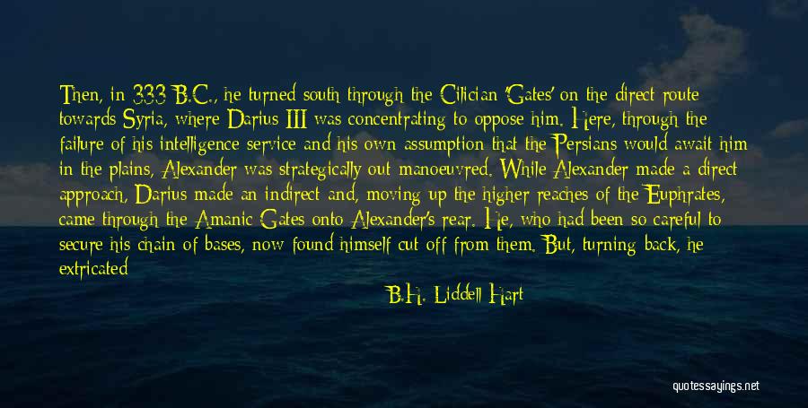 Higher Intelligence Quotes By B.H. Liddell Hart Higher Intelligence Quotes By B.H. Liddell Hart