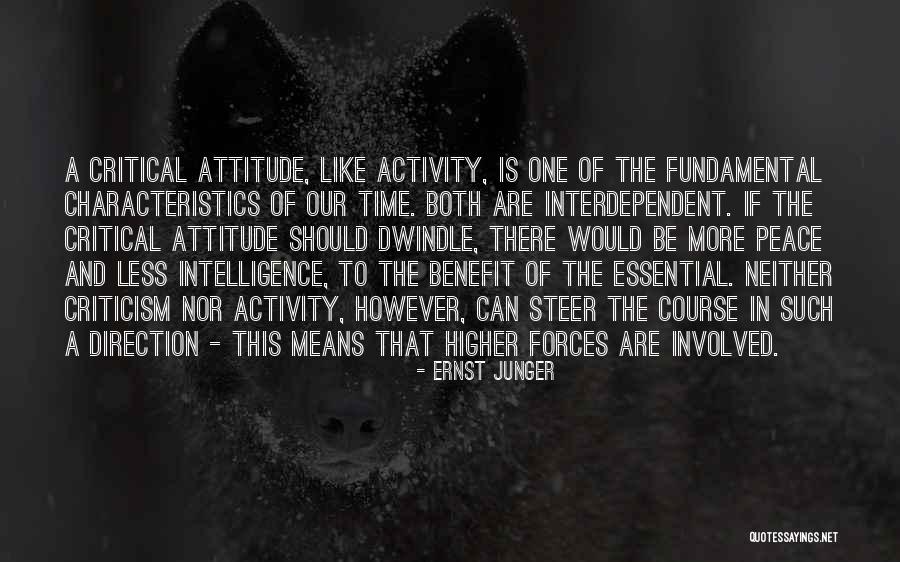 Higher Intelligence Quotes By Ernst Junger Higher Intelligence Quotes By Ernst Junger