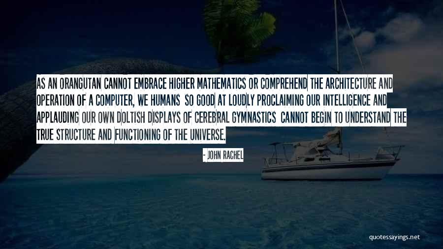 Higher Intelligence Quotes By John Rachel Higher Intelligence Quotes By John Rachel
