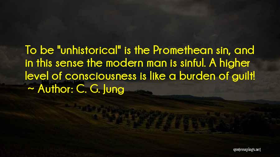 Higher Level Of Consciousness Quotes By C. G. Jung