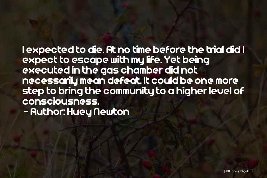 Higher Level Of Consciousness Quotes By Huey Newton