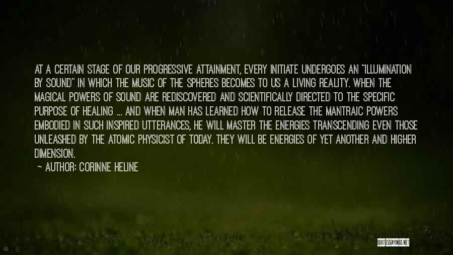 Higher Living Quotes By Corinne Heline