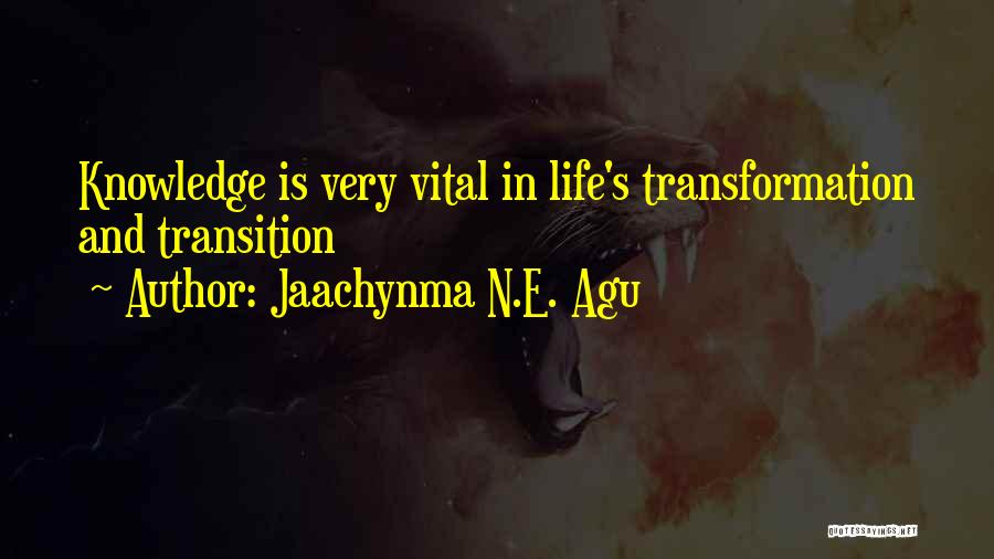 Higher Living Quotes By Jaachynma N.E. Agu