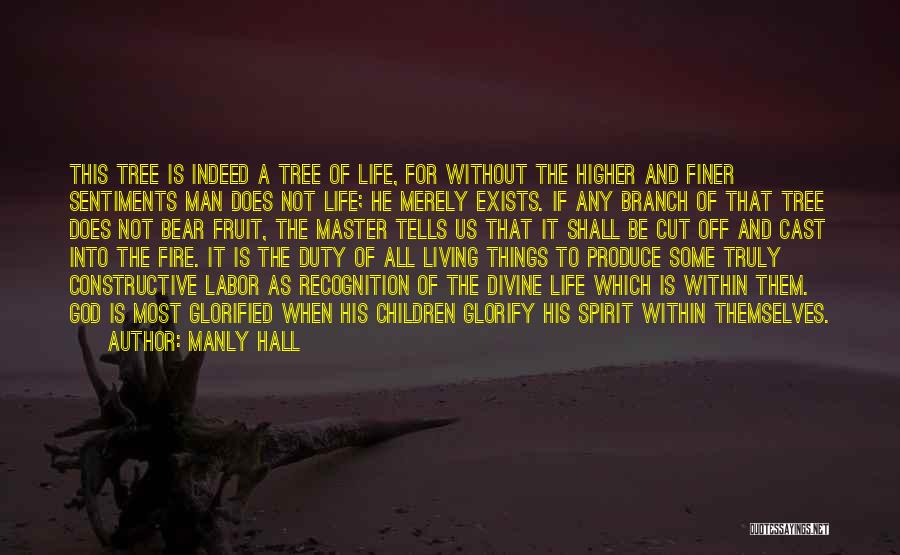 Higher Living Quotes By Manly Hall