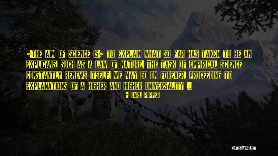 Higher Nature Quotes By Karl Popper Higher Nature Quotes By Karl Popper