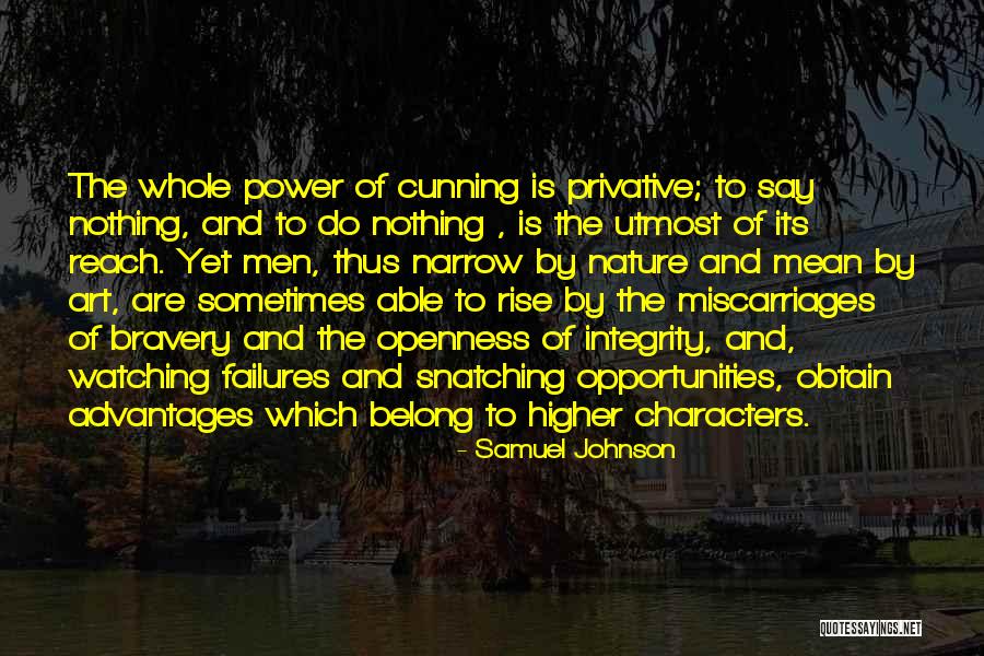 Higher Nature Quotes By Samuel Johnson Higher Nature Quotes By Samuel Johnson