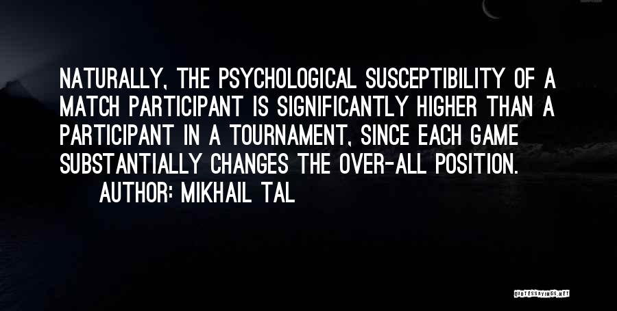 Higher Position Quotes By Mikhail Tal