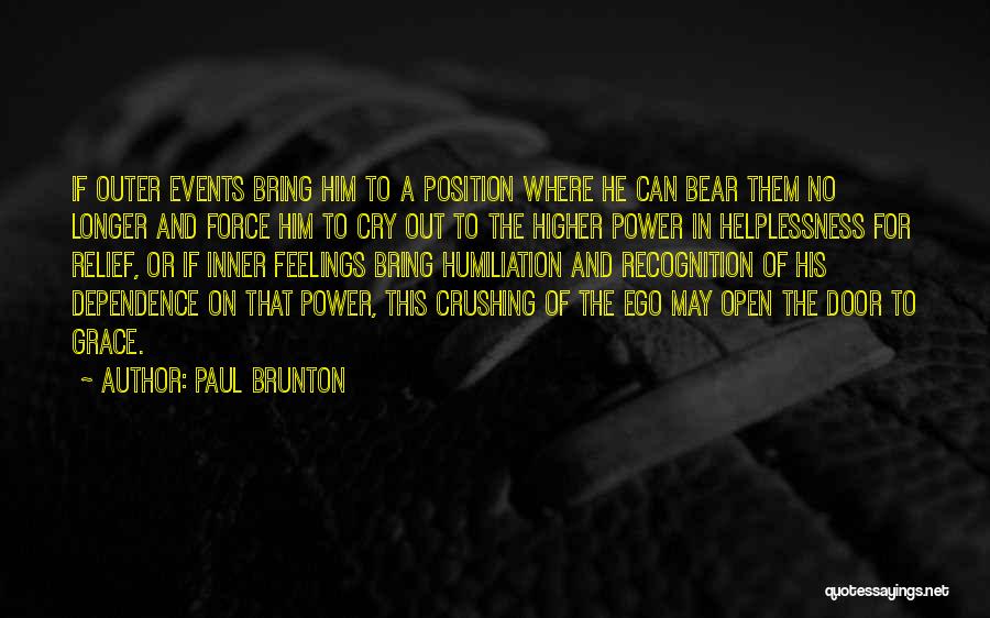 Higher Position Quotes By Paul Brunton