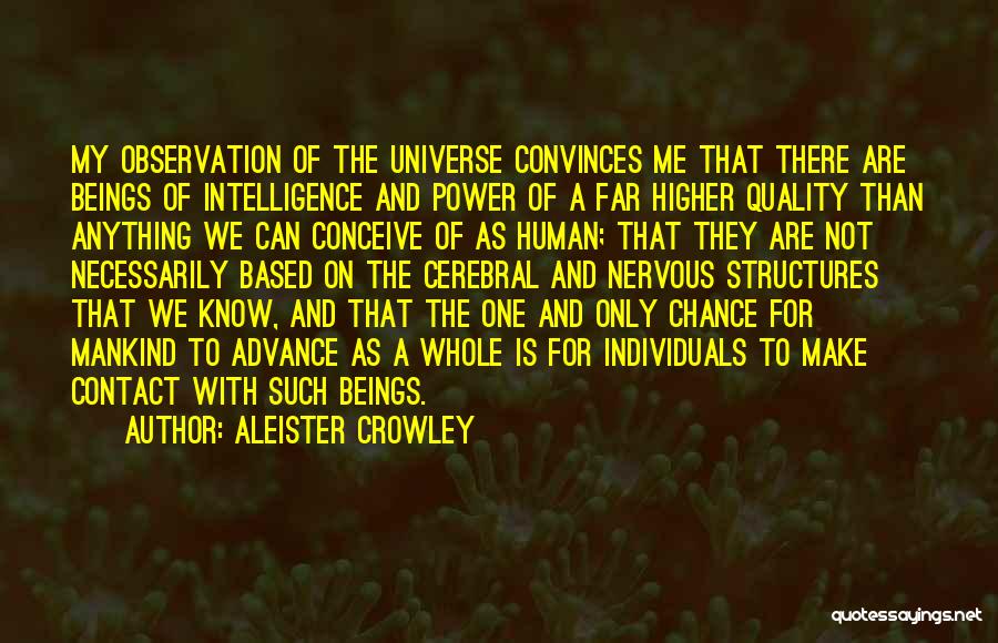 Higher Power Quotes By Aleister Crowley