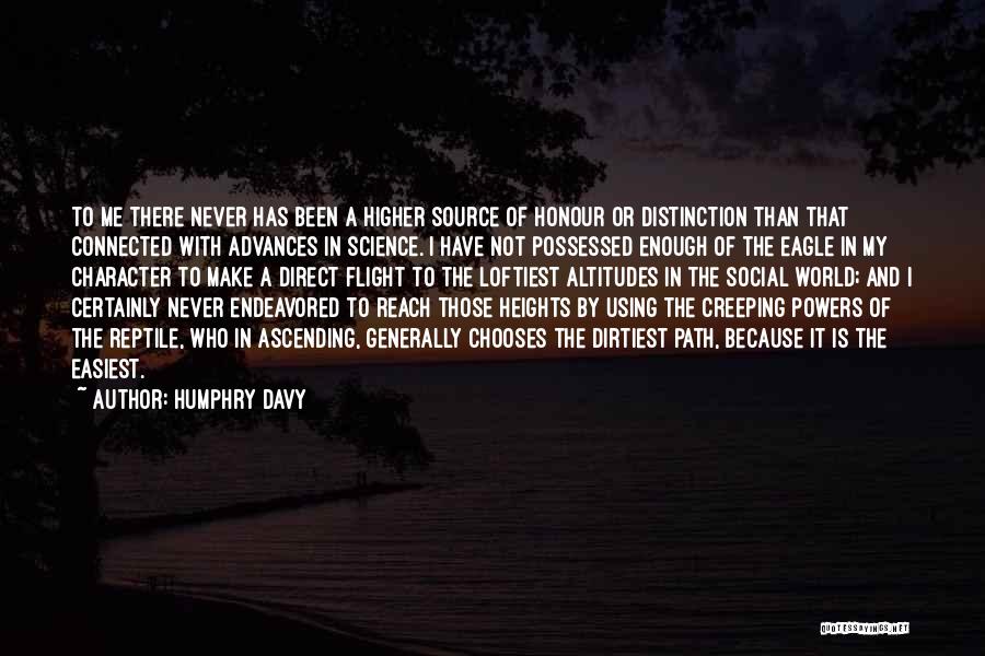 Higher Powers Quotes By Humphry Davy