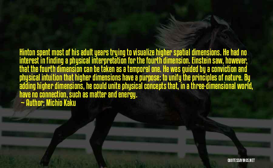 Higher Purpose Quotes By Michio Kaku