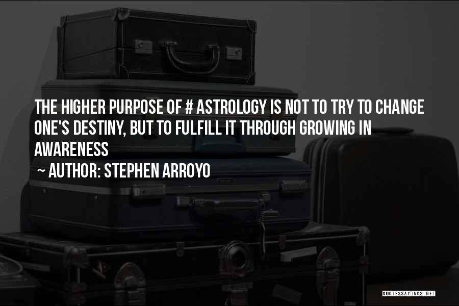 Higher Purpose Quotes By Stephen Arroyo