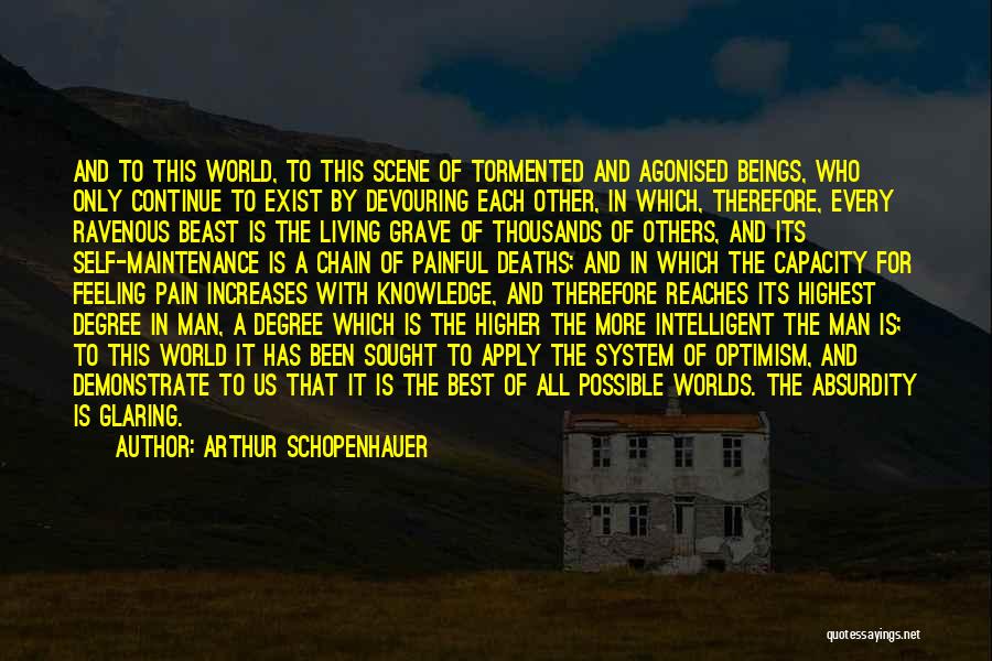 Higher Self Quotes By Arthur Schopenhauer