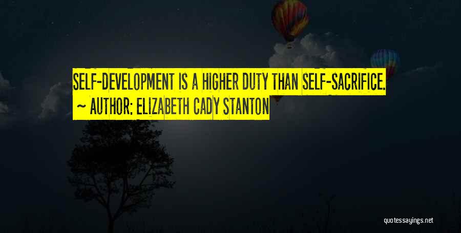 Higher Self Quotes By Elizabeth Cady Stanton