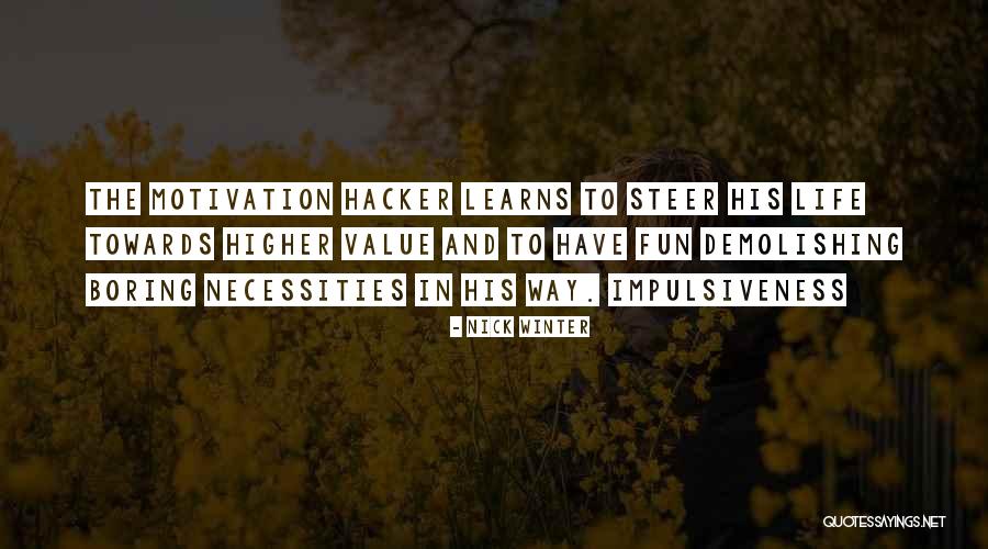 Higher Value Quotes By Nick Winter Higher Value Quotes By Nick Winter