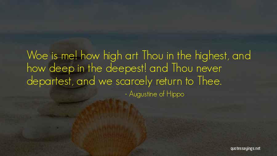 Highest Art Quotes By Augustine Of Hippo Highest Art Quotes By Augustine Of Hippo