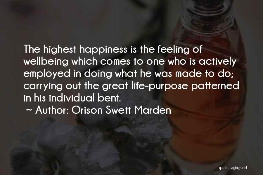 Highest Attitude Quotes By Orison Swett Marden