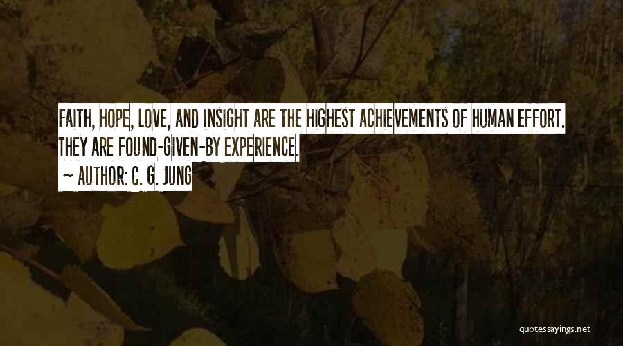 Highest Love Quotes By C. G. Jung