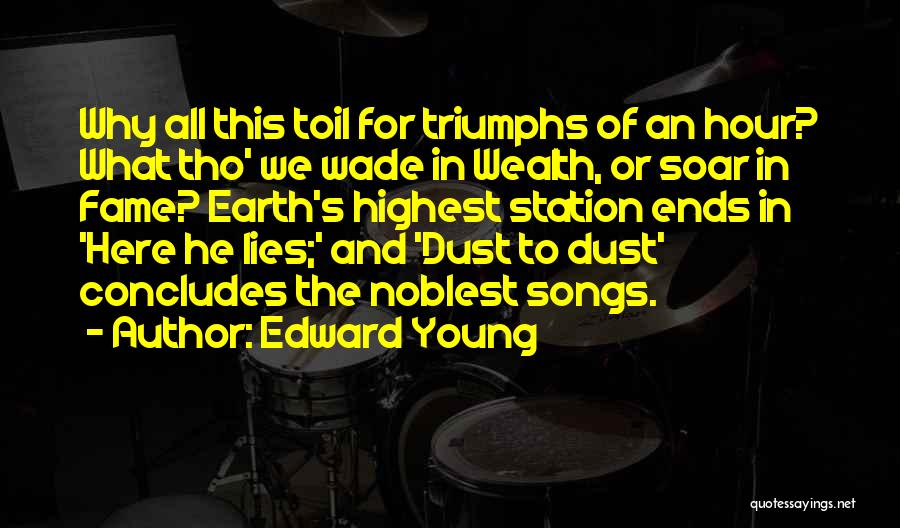 Highest Quotes By Edward Young