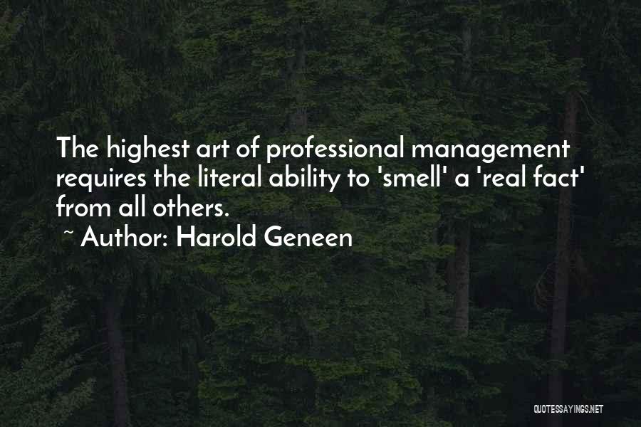 Highest Quotes By Harold Geneen