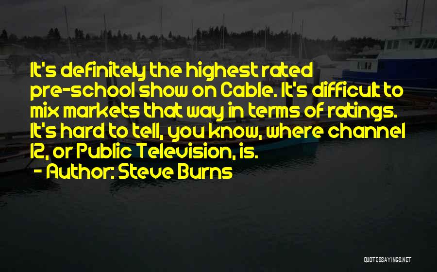 Highest Rated Quotes By Steve Burns