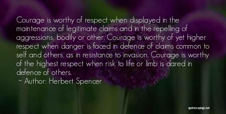 Highest Respect Quotes By Herbert Spencer