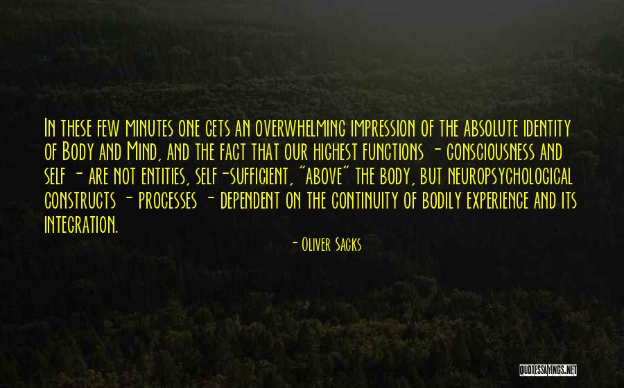 Highest Self Quotes By Oliver Sacks Highest Self Quotes By Oliver Sacks