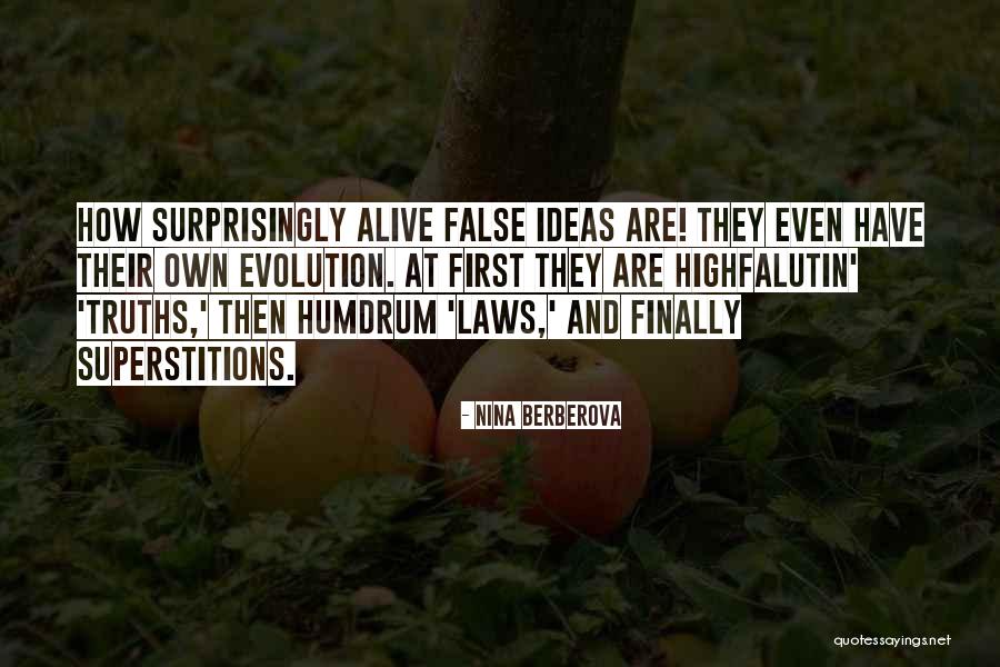 Highfalutin Quotes By Nina Berberova Highfalutin Quotes By Nina Berberova