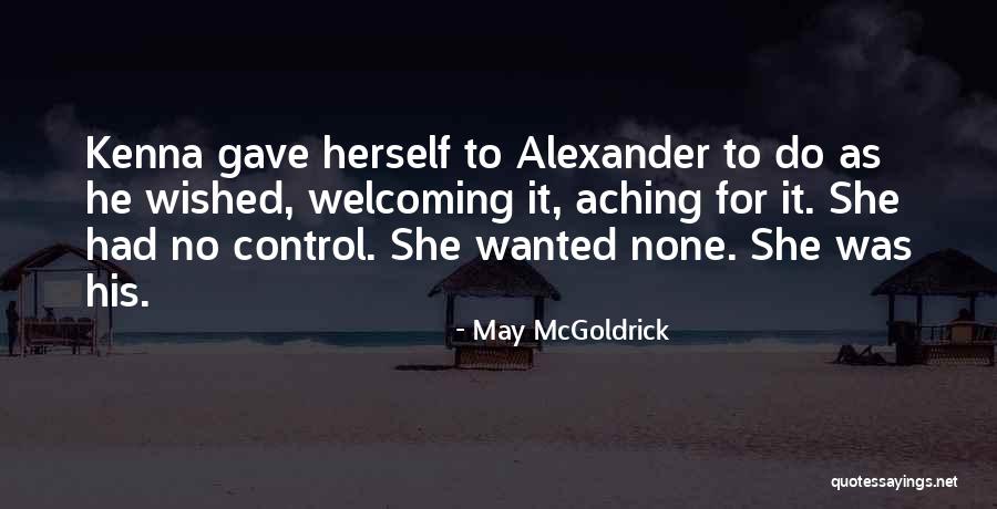 Highland Quotes By May McGoldrick