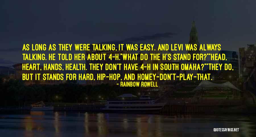 Highlands Life Quotes By Rainbow Rowell Highlands Life Quotes By Rainbow Rowell