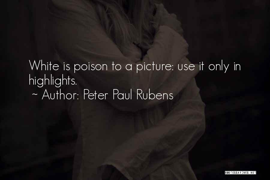 Highlights Quotes By Peter Paul Rubens