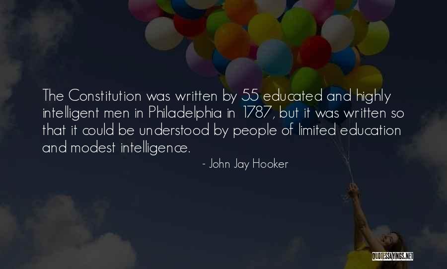 Highly Educated Quotes By John Jay Hooker Highly Educated Quotes By John Jay Hooker