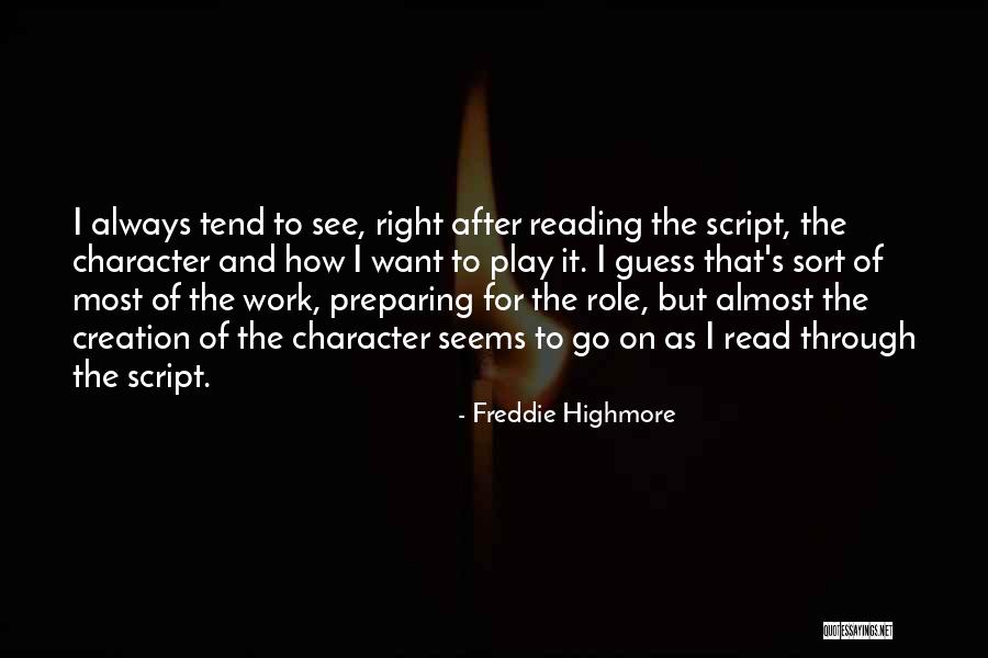 Highmore Quotes By Freddie Highmore Highmore Quotes By Freddie Highmore