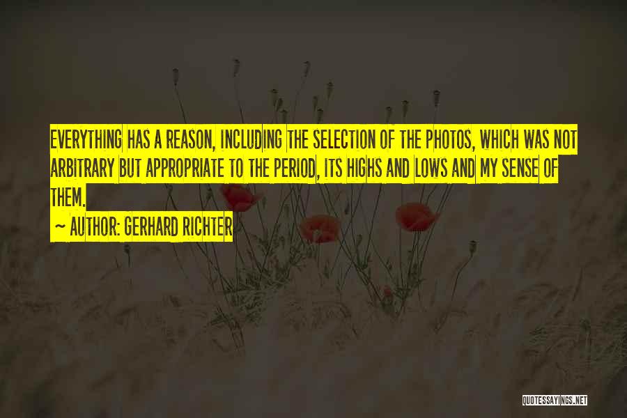 Highs Quotes By Gerhard Richter