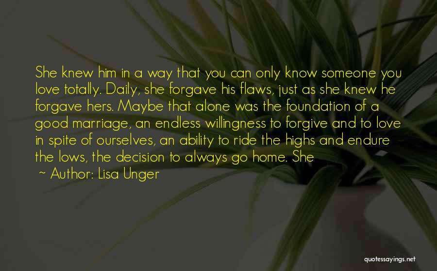 Highs Quotes By Lisa Unger