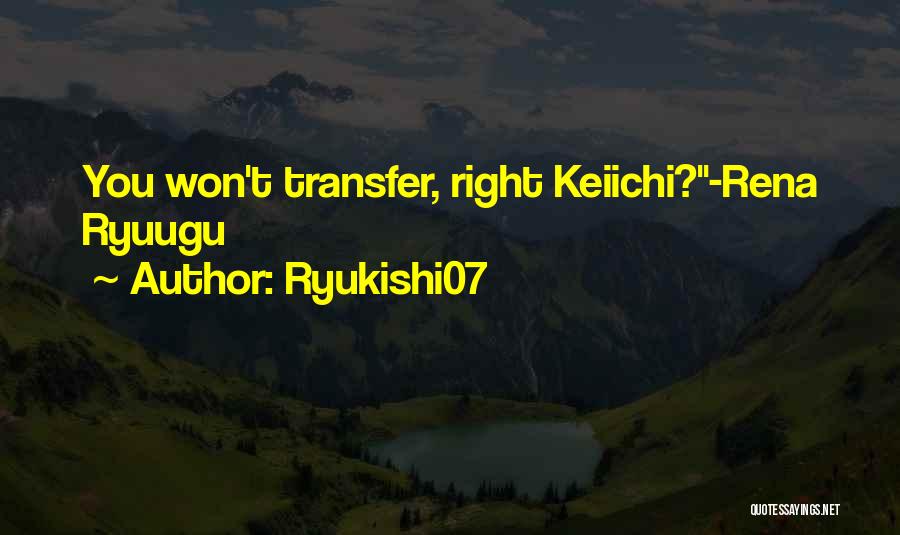 Higurashi Quotes By Ryukishi07