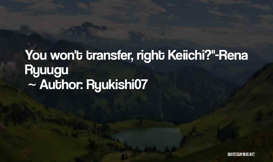 Higurashi Rena Quotes By Ryukishi07