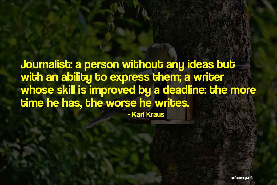 Hijab Yearbook Quotes By Karl Kraus Hijab Yearbook Quotes By Karl Kraus