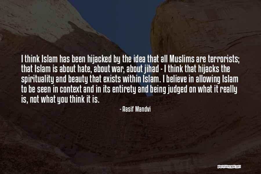 Hijacked Quotes By Aasif Mandvi Hijacked Quotes By Aasif Mandvi