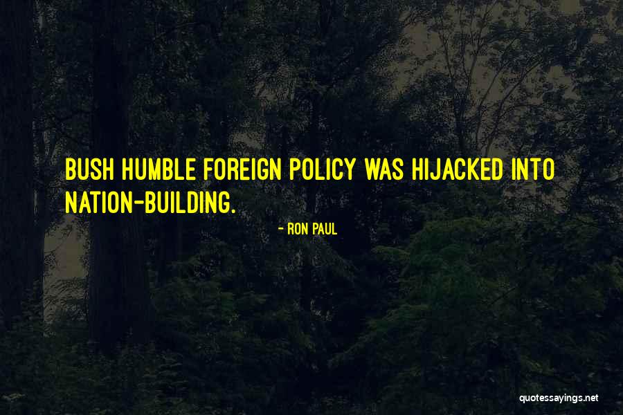 Hijacked Quotes By Ron Paul