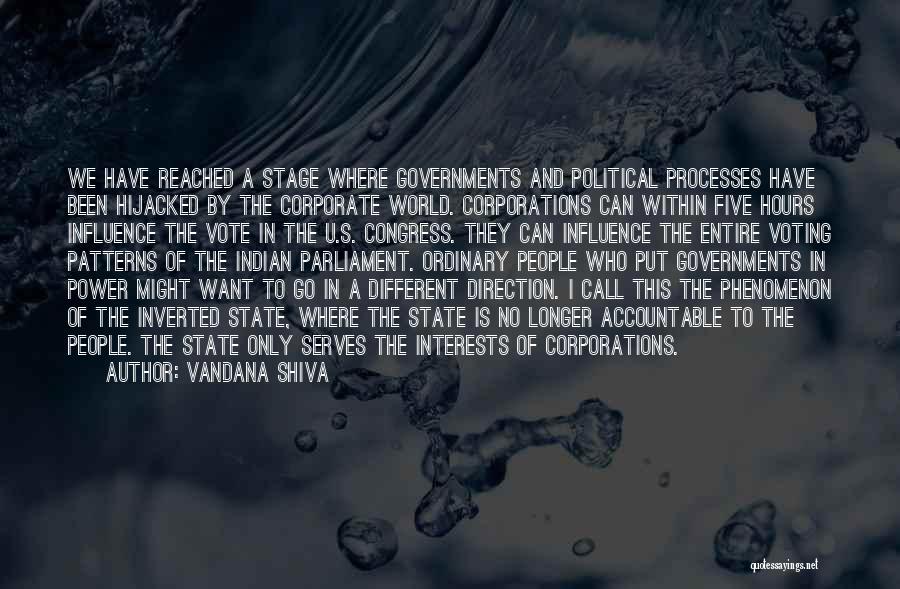 Hijacked Quotes By Vandana Shiva