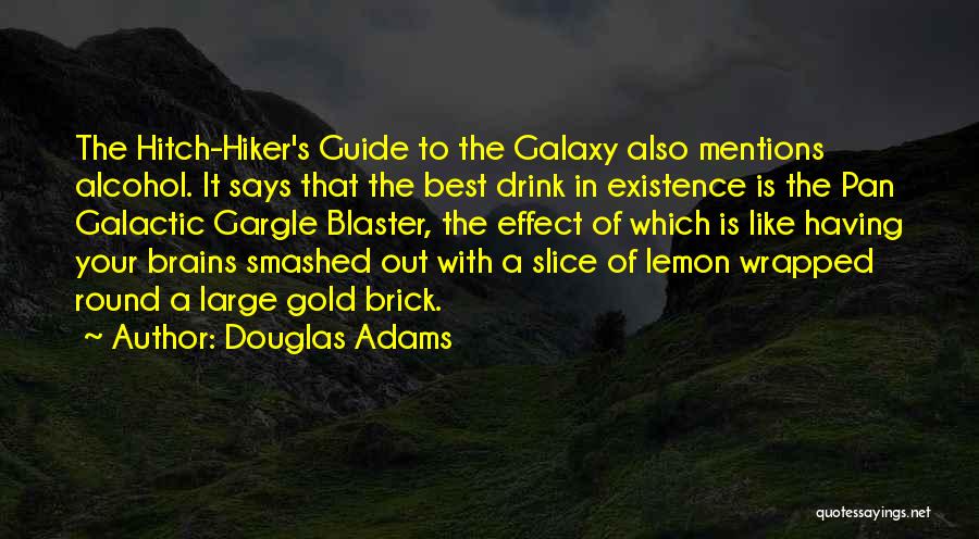 Hiker Quotes By Douglas Adams