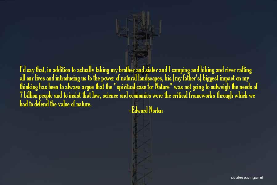 Hiking And Camping Quotes By Edward Norton Hiking And Camping Quotes By Edward Norton