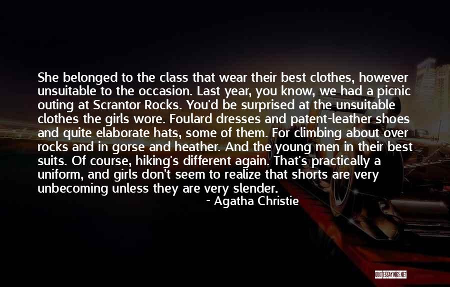 Hiking Best Quotes By Agatha Christie Hiking Best Quotes By Agatha Christie