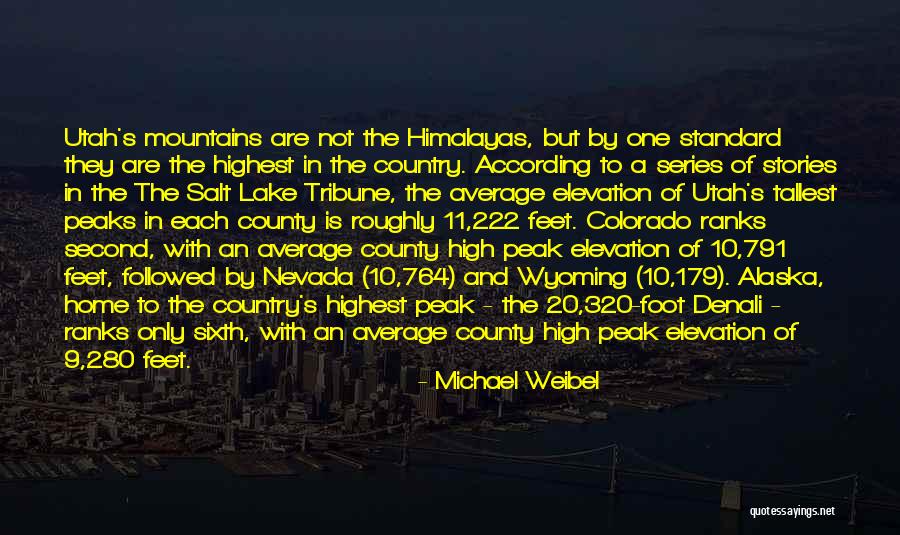 Hiking Mountains Quotes By Michael Weibel